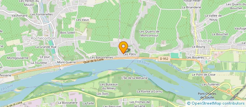 localisation de l'entreprise MADAME SEVERINE NOEL  ROCHECORBON