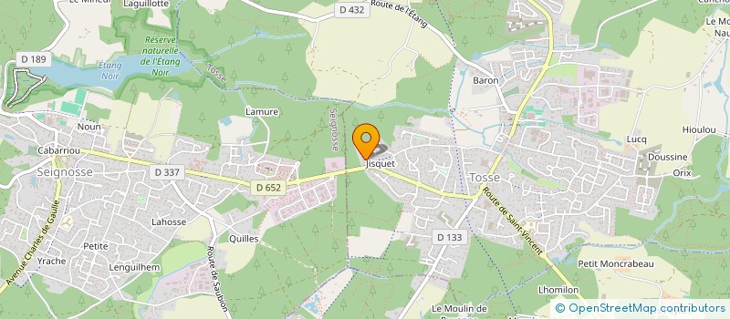 localisation de l'entreprise MADAME SEVERINE NOIR  TOSSE