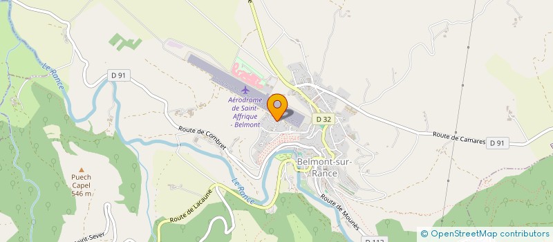 localisation de l'entreprise MADAME SEVERINE NOUVEL  BELMONT-SUR-RANCE