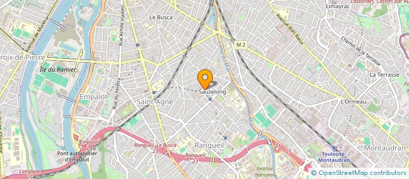 localisation de l'entreprise MADAME SEVERINE NUNEZ à TOULOUSE