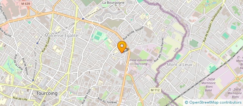 localisation de l'entreprise MADAME SEVERINE NUYTEN à TOURCOING