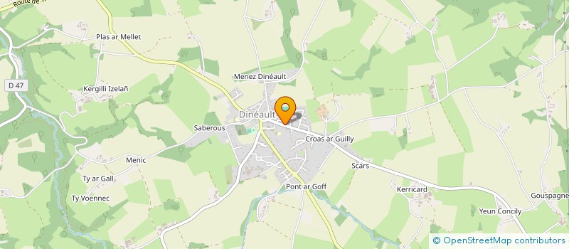 localisation de l'entreprise MADAME SEVERINE OMNES  DINEAULT