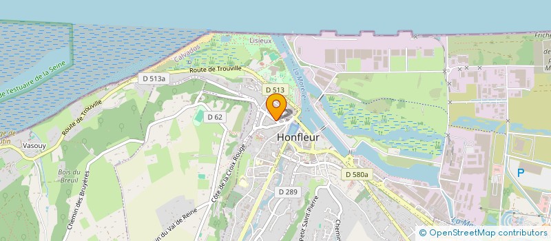 localisation de l'entreprise MADAME SEVERINE ORIOT à HONFLEUR