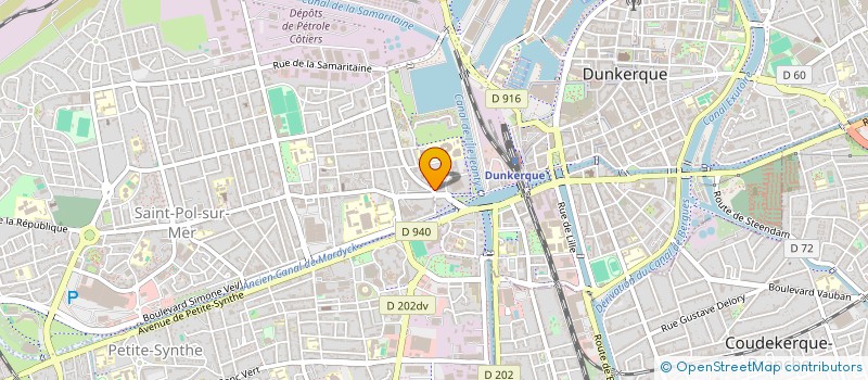 localisation de l'entreprise MADAME SEVERINE PANNEQUIN à DUNKERQUE