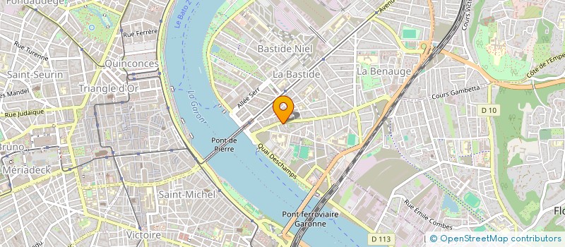 localisation de l'entreprise MADAME SEVERINE PARAILLOUS  BORDEAUX