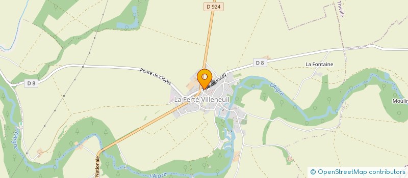 localisation de l'entreprise MADAME SEVERINE PARENT à CLOYES-LES-TROIS-RIVIERES