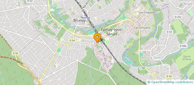 localisation de l'entreprise MADAME SEVERINE PASCAL  EPINAY-SOUS-SENART