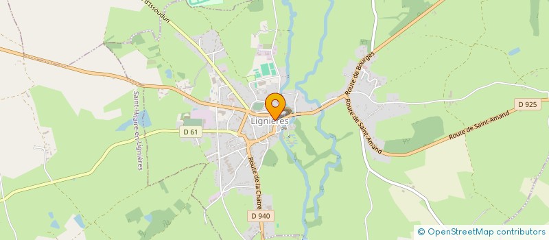 localisation de l'entreprise MADAME SEVERINE PASQUET  LIGNIERES