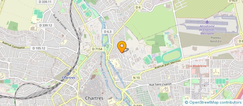 localisation de l'entreprise MADAME SEVERINE PASQUIER à CHARTRES