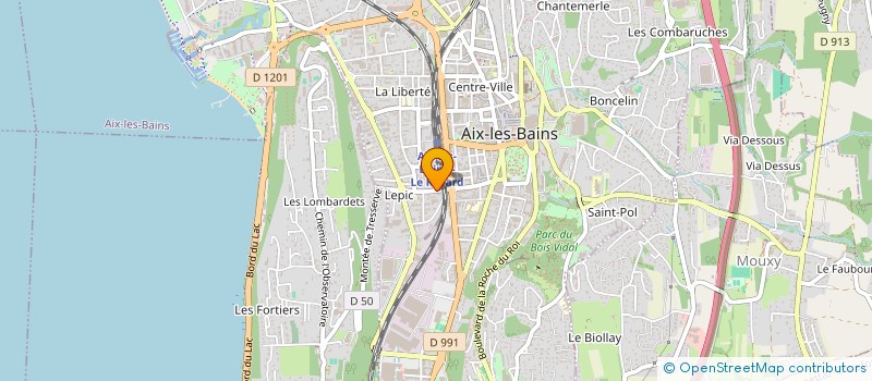 localisation de l'entreprise MADAME SEVERINE PASTOR à AIX-LES-BAINS