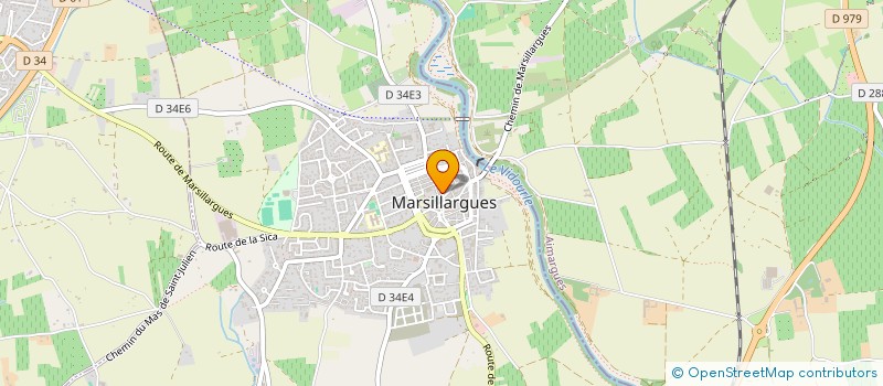 localisation de l'entreprise MADAME SEVERINE PEIGNEY à MARSILLARGUES