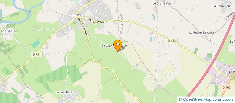 localisation de l'entreprise MADAME SEVERINE PERCHEMINIER  DENEE