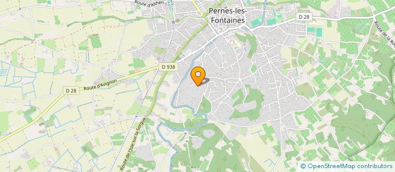 localisation de l'entreprise MADAME SEVERINE PEREZ  PERNES-LES-FONTAINES