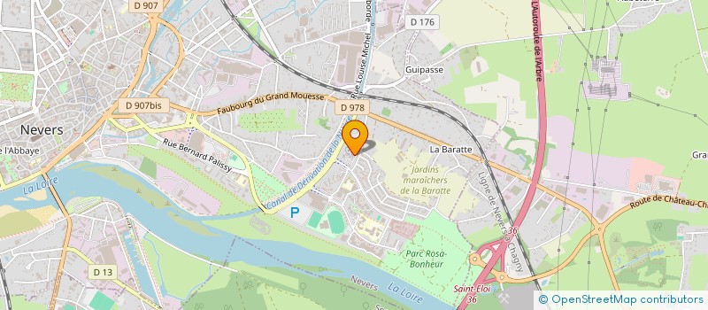 localisation de l'entreprise MADAME SEVERINE PERRIER à NEVERS