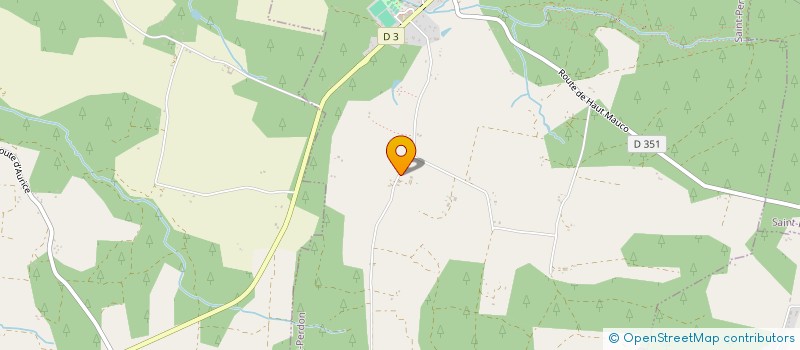 localisation de l'entreprise MADAME SEVERINE PERSILLON  SAINT-PERDON