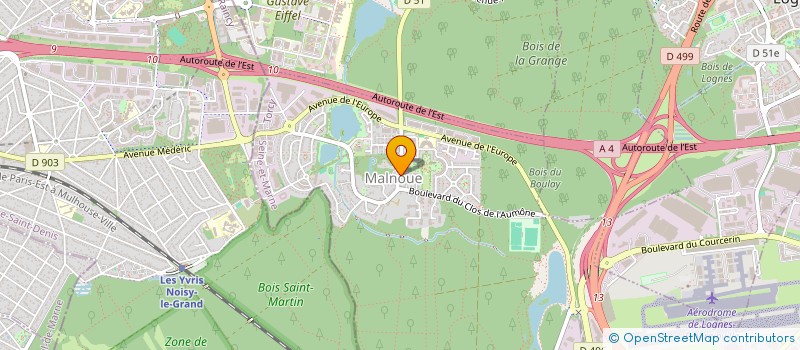 localisation de l'entreprise MADAME SEVERINE PERSONNE  EMERAINVILLE