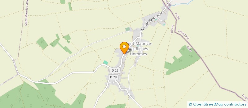 localisation de l'entreprise MADAME SEVERINE PETIT  SAINT-MAURICE-AUX-RICHES-HOMMES