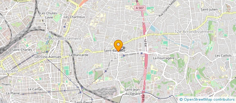 localisation de l'entreprise MADAME SEVERINE PEYRET à MARSEILLE