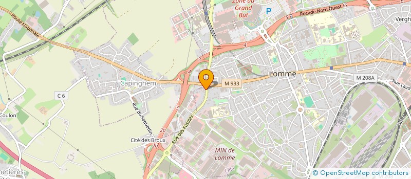 localisation de l'entreprise MADAME SEVERINE PIETERS à LILLE