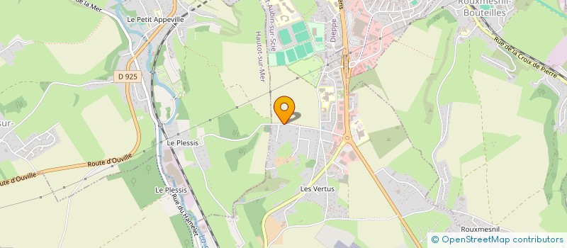 localisation de l'entreprise MADAME SEVERINE PIMONT  SAINT-AUBIN-SUR-SCIE