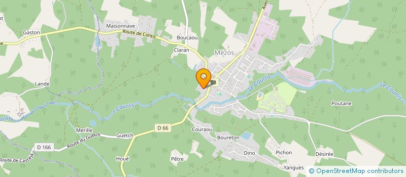 localisation de l'entreprise MADAME SEVERINE PITTELOUD  MEZOS