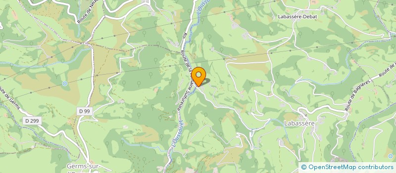 localisation de l'entreprise MADAME SEVERINE PLACE  LABASSERE