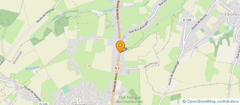 localisation de l'entreprise MADAME SEVERINE PONTIGNIE  MAUBEUGE