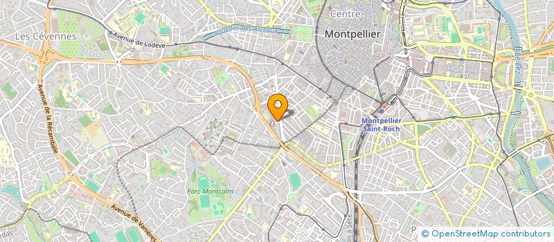 localisation de l'entreprise MADAME SEVERINE POULAIN à MONTPELLIER