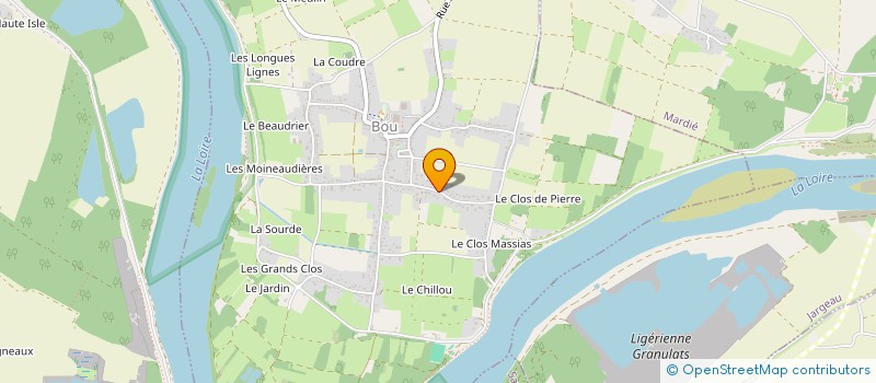 localisation de l'entreprise MADAME SEVERINE POURADIER à BOU