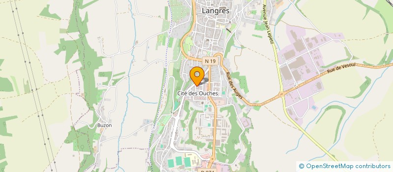localisation de l'entreprise MADAME SEVERINE RAFFOURT à LANGRES
