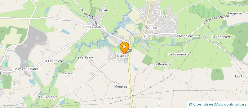 localisation de l'entreprise MADAME SEVERINE RAGOT  PALLUAU