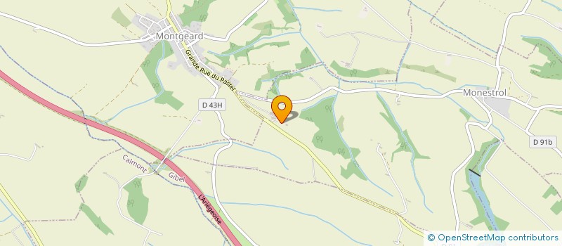 localisation de l'entreprise MADAME SEVERINE RAMBEAUD  MONESTROL