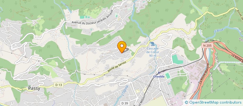 localisation de l'entreprise MADAME SEVERINE RAME  PASSY