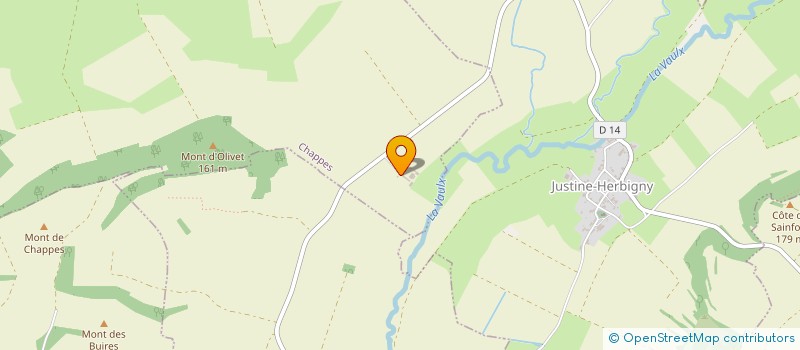 localisation de l'entreprise MADAME SEVERINE RANDOUR  CHAPPES