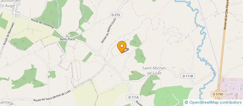 localisation de l'entreprise MADAME SEVERINE RAVIER à LIVAROT-PAYS-D'AUGE