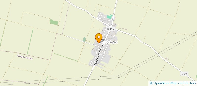 localisation de l'entreprise MADAME SEVERINE RICHARD  ORIGNY-LE-SEC