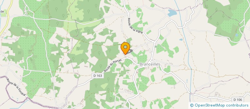 localisation de l'entreprise MADAME SEVERINE RICHEZ  BRANCEILLES