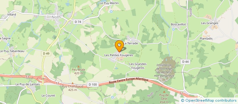 localisation de l'entreprise MADAME SEVERINE RICOUX à NOTH