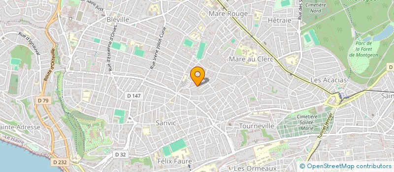 localisation de l'entreprise MADAME SEVERINE RINGOT  LE HAVRE