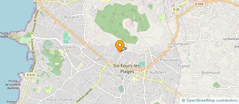 localisation de l'entreprise MADAME SEVERINE RIZZO à SIX-FOURS-LES-PLAGES