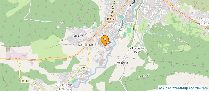 localisation de l'entreprise MADAME SEVERINE RODRIGUES à LAVELANET