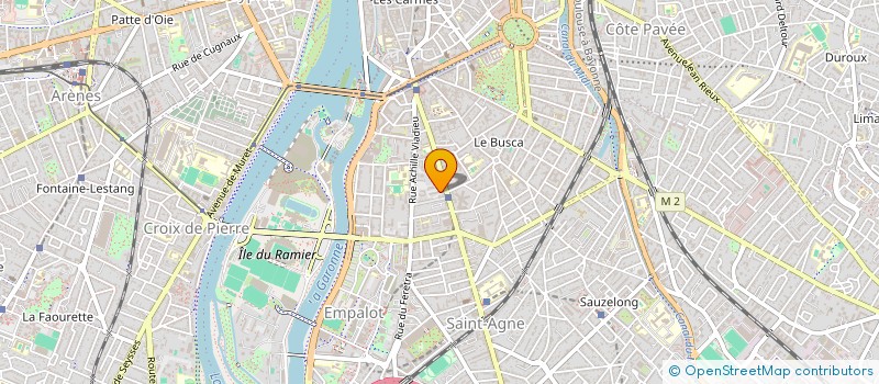 localisation de l'entreprise MADAME SEVERINE RODRIGUEZ-DELSEU  TOULOUSE