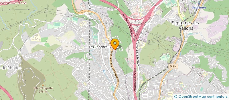 localisation de l'entreprise MADAME SEVERINE ROJAS à LES PENNES-MIRABEAU
