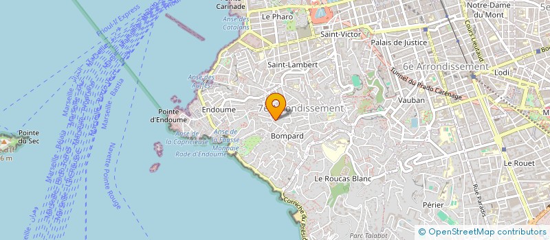 localisation de l'entreprise MADAME SEVERINE ROMS à MARSEILLE