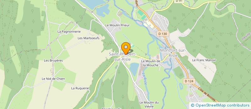 localisation de l'entreprise MADAME SEVERINE ROSSI  SAINT-PHILBERT-SUR-RISLE