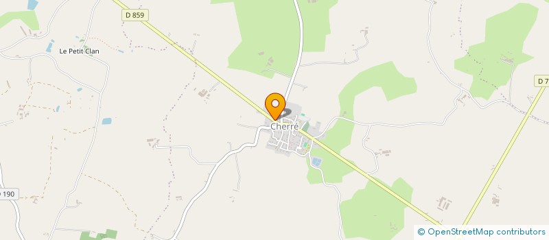 localisation de l'entreprise MADAME SEVERINE ROUSSEAU à LES HAUTS-D'ANJOU