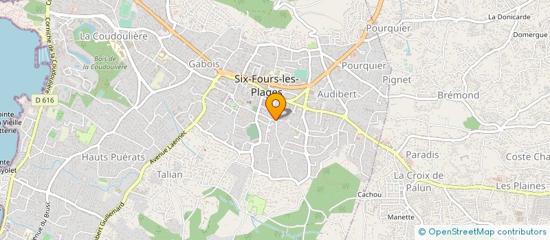 localisation de l'entreprise MADAME SEVERINE RUMILLY à SIX-FOURS-LES-PLAGES