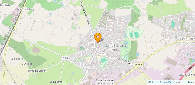 localisation de l'entreprise MADAME SEVERINE SALAUN à VERRIERES-EN-ANJOU
