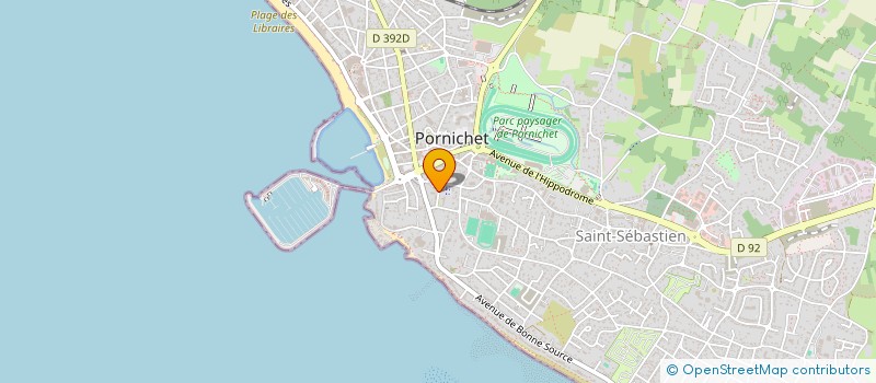 localisation de l'entreprise MADAME SEVERINE SAMOYAULT  PORNICHET