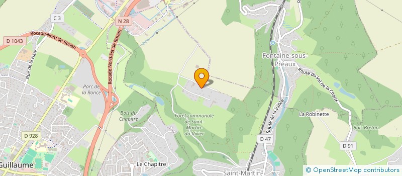 localisation de l'entreprise MADAME SEVERINE SAMSON  SAINT-MARTIN-DU-VIVIER